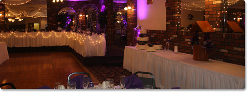 Banquet Facility Wedding D�cor